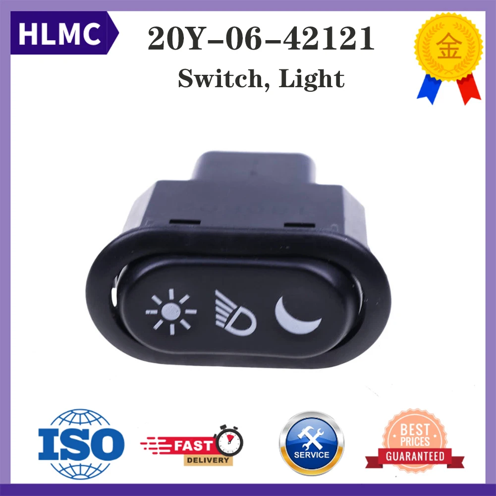 Interruttore Luce Compatibile Con Escavatore Komatsu Pc130-8 Pc300-8 Pc350-8 Pc400-8 Pc450-8 Pc78Us-8 Pc88Mr-8