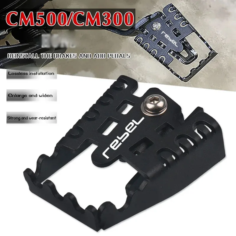Per Honda Cmx500 Rebel Cmx 500 300 Rebel 500 2017-2023 Accessori Moto Pedale Freno Antiscivolo