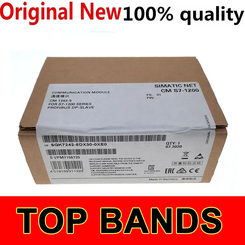 Nuovo Originale Nuovo Modulo Di Comunicazione Muslimb Cm1242-5Dp Originale S7-1200 6Gk72425Dx300Xe0