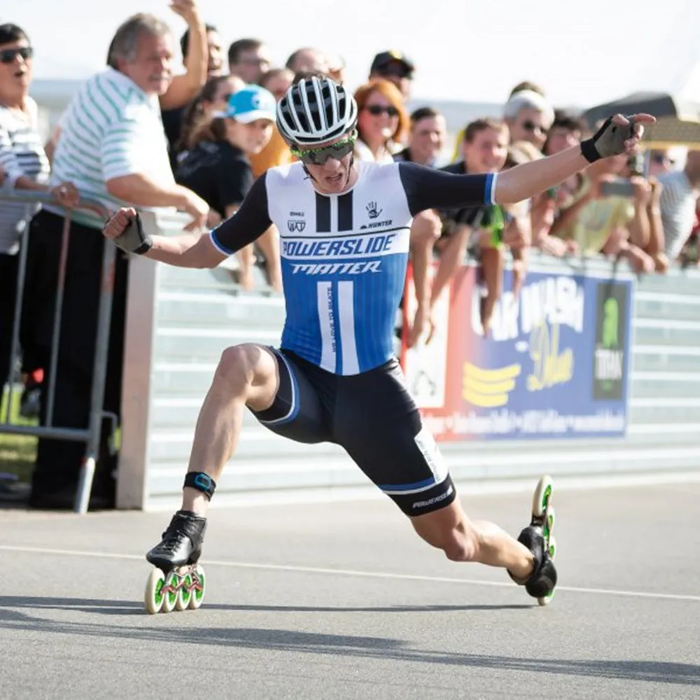 Powerslide Men Team Triathlon Skate Suit Tuta In Linea Roller Skate Speed Race Fast Skat Speed Skats Ciclismo Skating Tuta