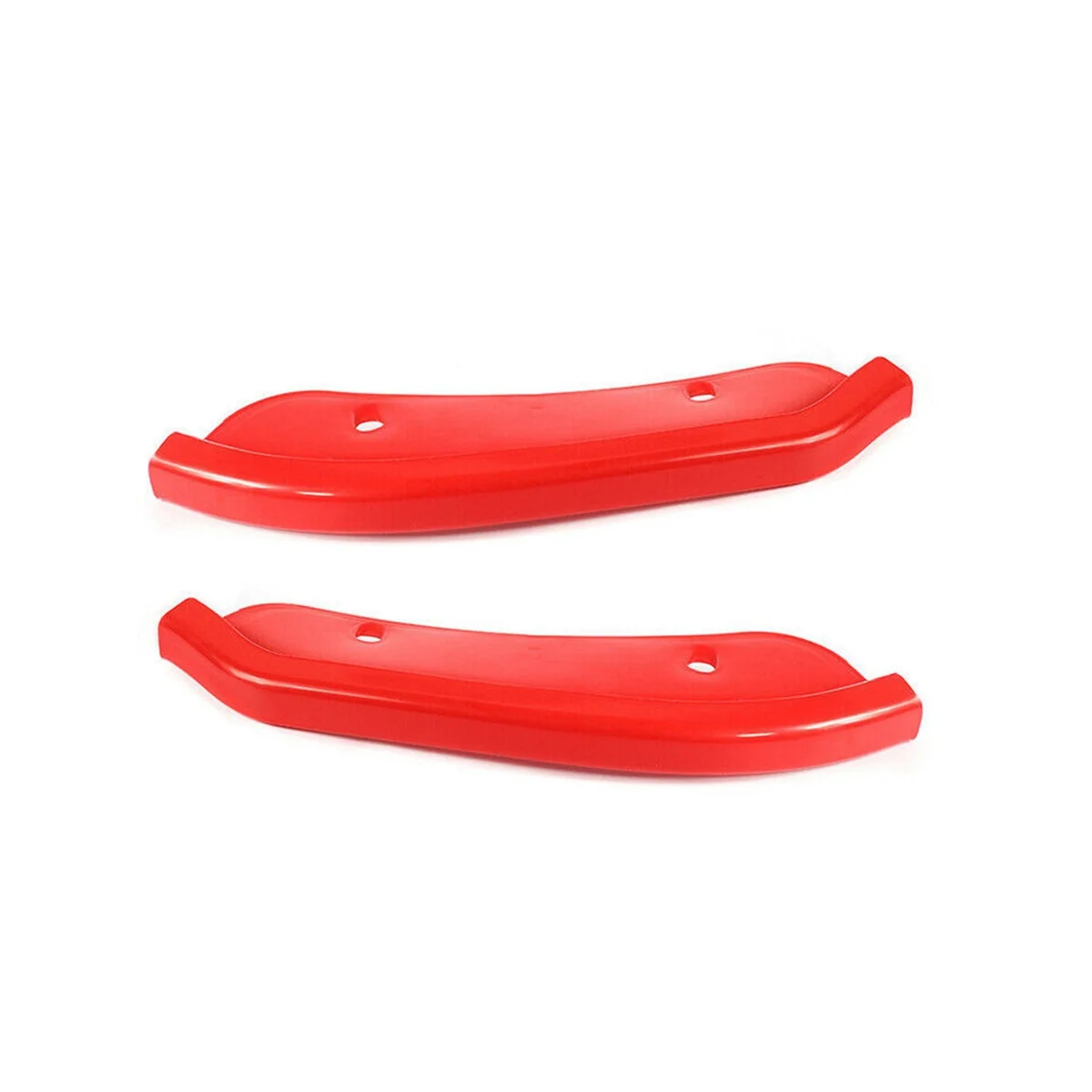 Per Dodge Challenger Srt Scat Pack 68327082Aa 68327083Aa Paraurti Anteriore Lip Splitter Protector Rosso