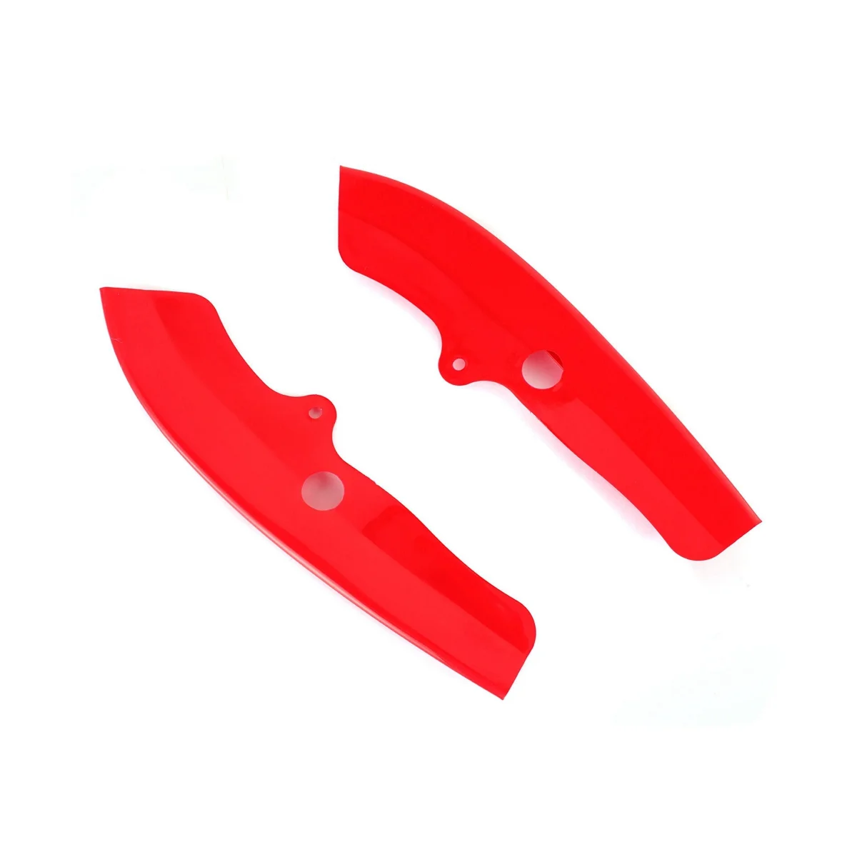 Per Dodge Challenger R/T Scat Pack 68327082Aa 68327083Aa Paraurti Anteriore Lip Splitter Spoiler Trim Cover Red