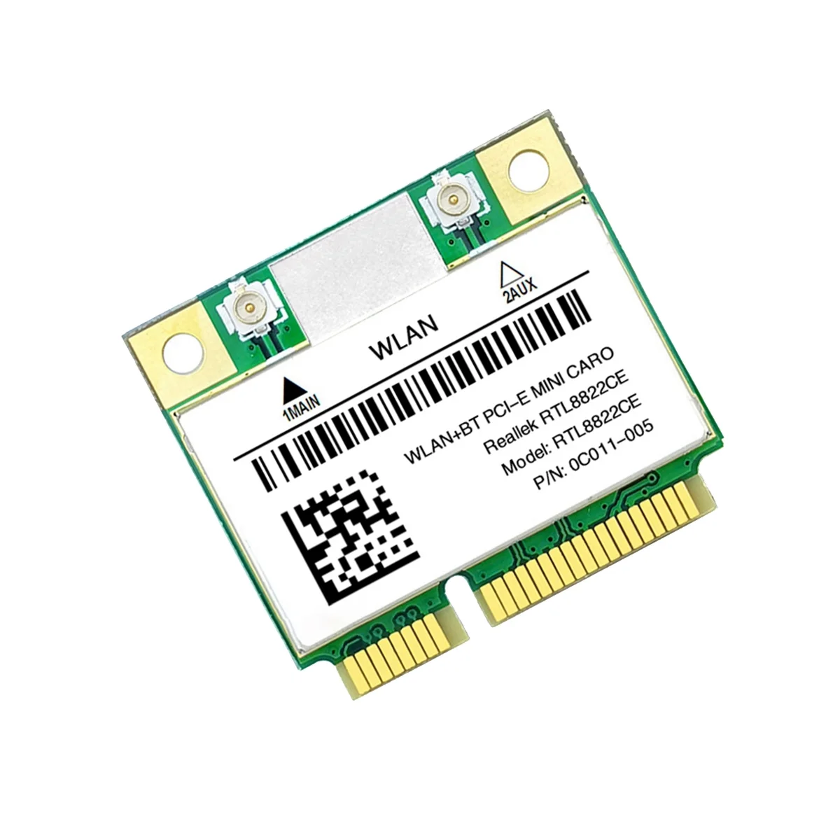 Rtl8822Ce Scheda Wifi 1200Mbps 2.4G + 5Ghz 802.11Ac Rete Mini Pcie Bluetooth 5.0 Supporto Laptop/Pc Windows 10/11