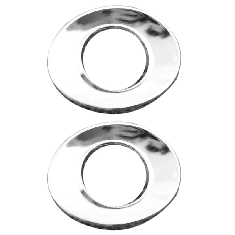 2X Car Camera Bright Circle Per Volvo Xc90 Xc60 S80L S60 V60 S40 30716060 Anello Placcato Per Telecamera A Specchio Di Retromarcia