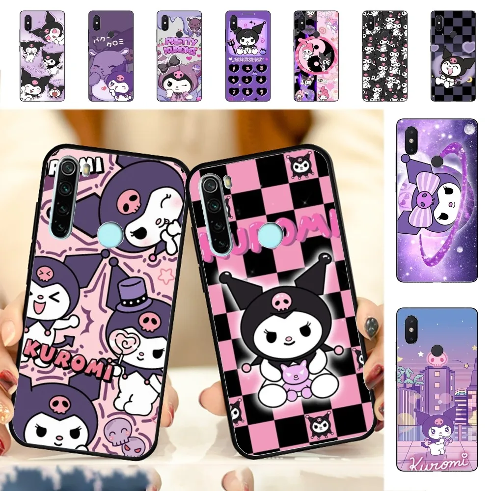 Simpatica Custodia Per Telefono Kuromi Kawai Per Redmi Note 4X5 A 6 7 8 T 9 9S 10 11 11S 11Epro Poco M3 Pro