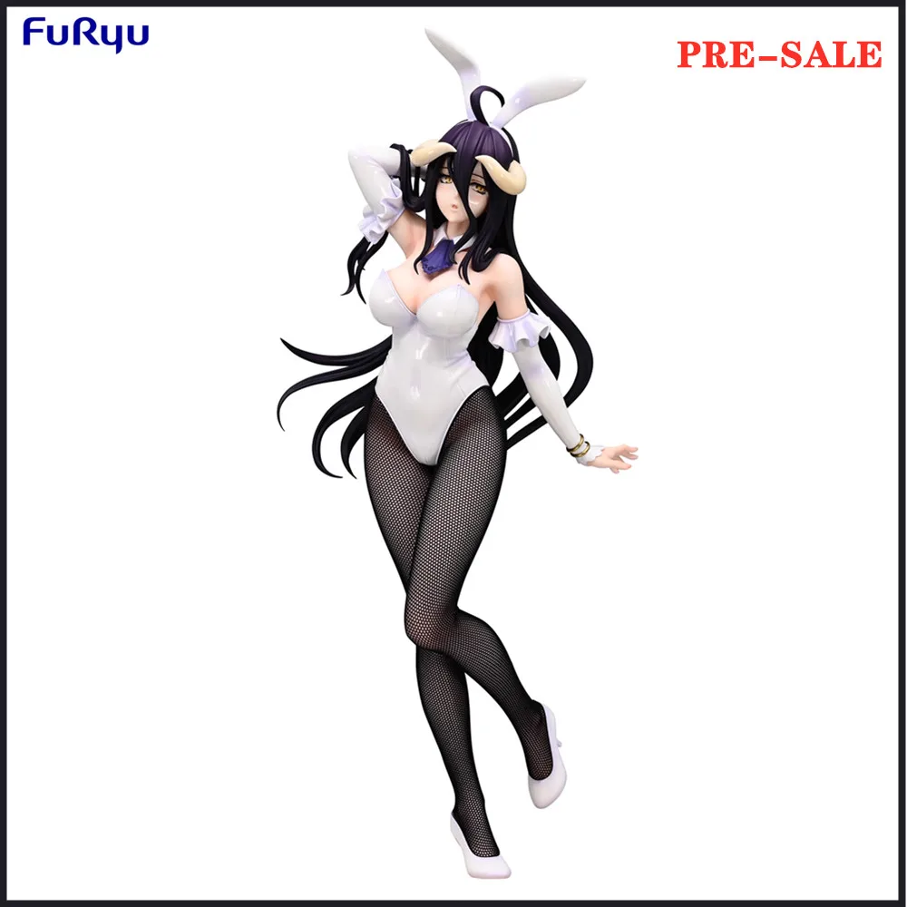 Figure Anime Originali Overlord Bicute Coniglietti Albedo Action Figure Collector Pvc Furyu Toys Doll 30Cm