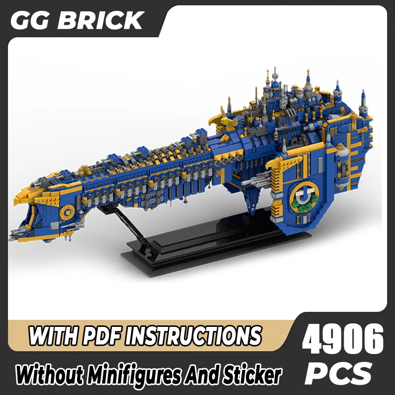 Modello Militare Moc Building Bricks Marine Corps Honor Space Warship Technology Block Regali Giocattoli Per Bambini Set Fai Da Te Assemblaggio