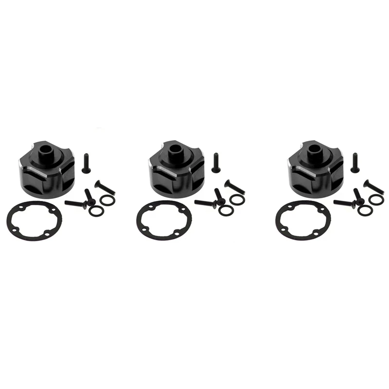 Custodia Differenziale In Alluminio Da 3 Pezzi 9581 Per 1/8 Traxxas Sledge Rc Car Upgrade Accessori Per Parti
