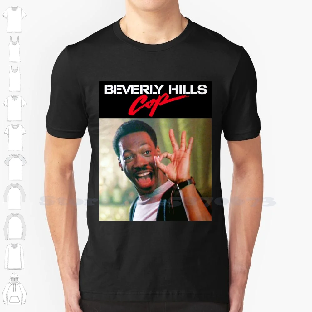 Beverly Hills Cop - Axel Foley A-Ok Fashion Vintage Tshirt Magliette Axel Foley Axel F Beverly Hills Cop 80S Film Eddie Murphy