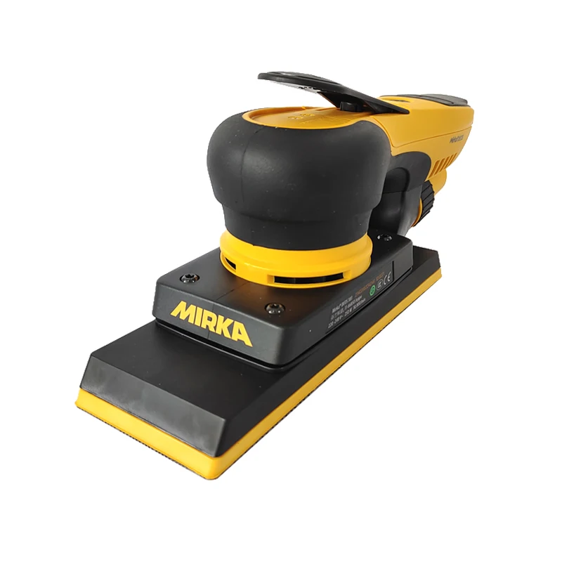 Mirka Electric Sandpaper Machine 70/198Mm Rectangular Dry Grinder Eccentric 3Mm Car Putty Grinding Tool