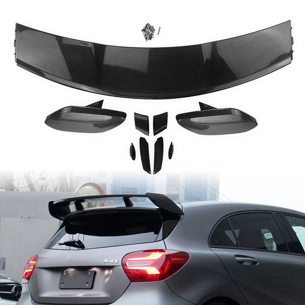 Spoiler Posteriore Wing Tail Gate Trunk Window Lip Trim Per Mercedes Benz Classe A W176 A180 A200 A250 A45 Amg 2012-2018