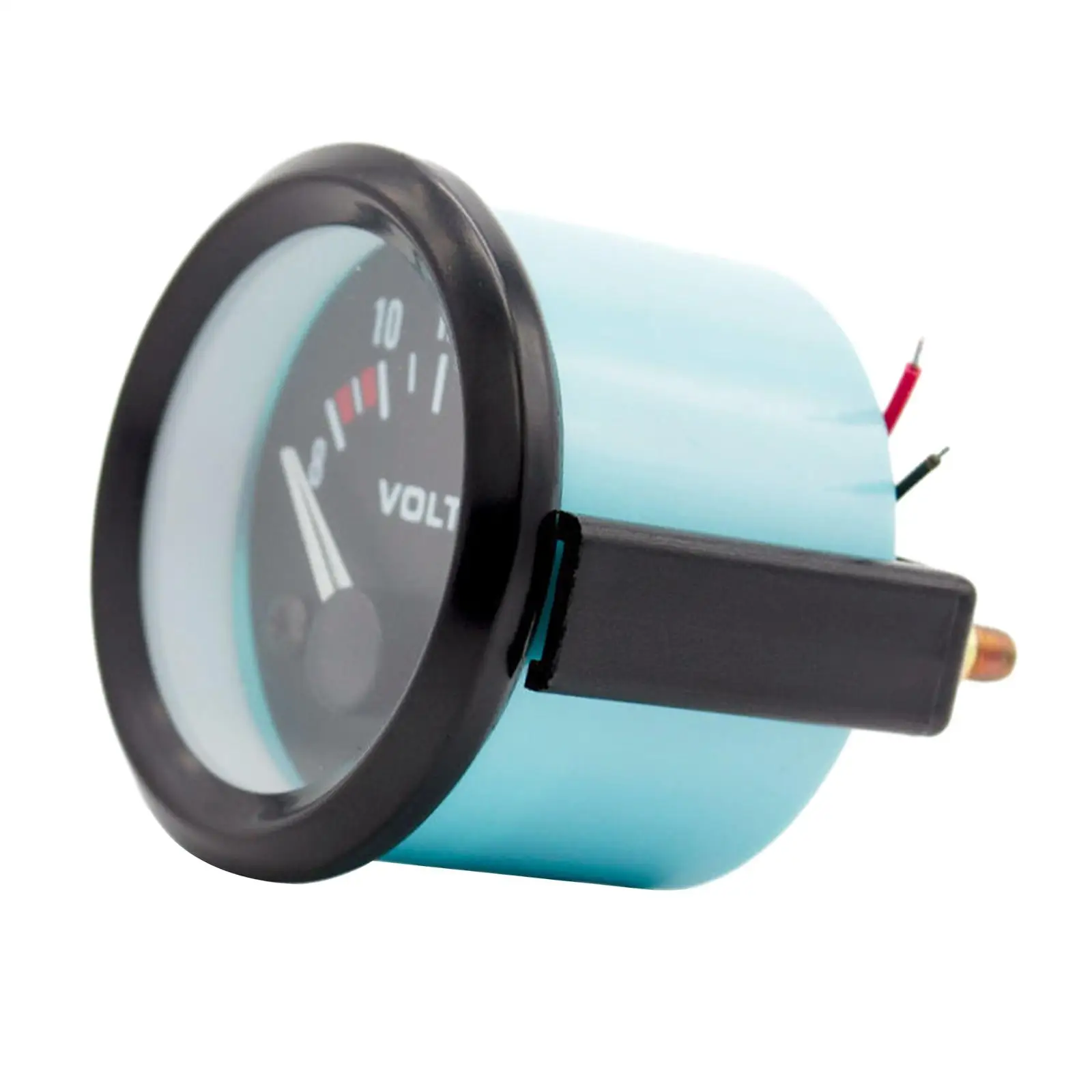 Voltmetro Per Auto Elettriche Con Quadrante Nero E Pannello Tondo Universale Per