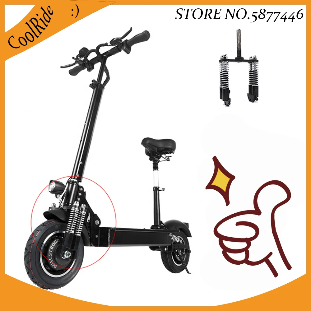 11 "Ammortizzatore A Molla Idraulica A Doppio Azionamento Per Fuoristrada Elettrico Per Scooter Elettrico Janobike T10, Flj T11, Laotie Es10