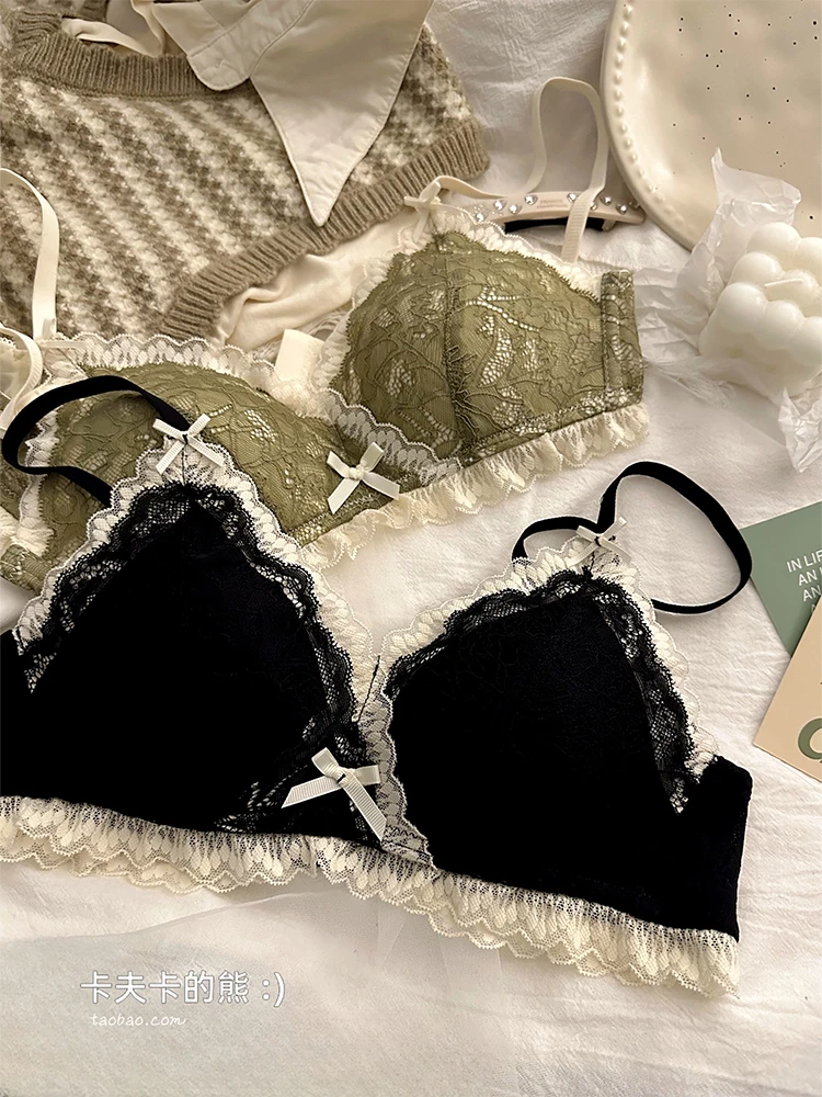 Perizoma Da Donna Sexy Reggiseno E Biancheria Intima Set Victoria Secret Mutandine Lingerie Femminile Nero Due Pezzi Pizzo Costumi Da Bagno Bikini Mut