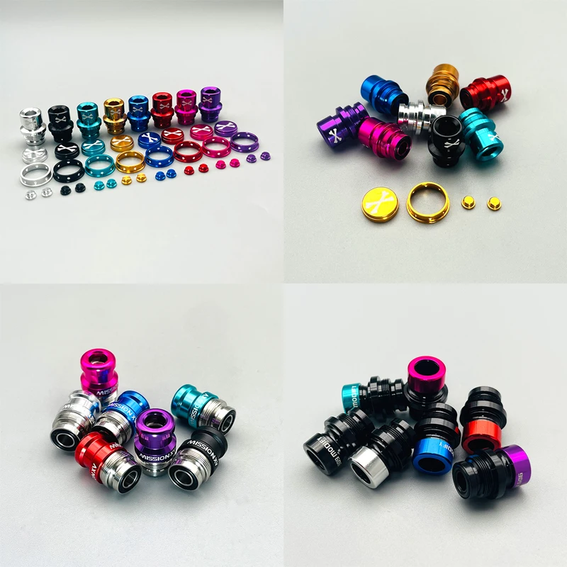 Set Di Punte Per Bottoni In Alluminio Mission Xv/909/Bone Style/Accessori Per Strumenti Per Dotaio V1/V2/Mini/Lite Mod Boro Aio