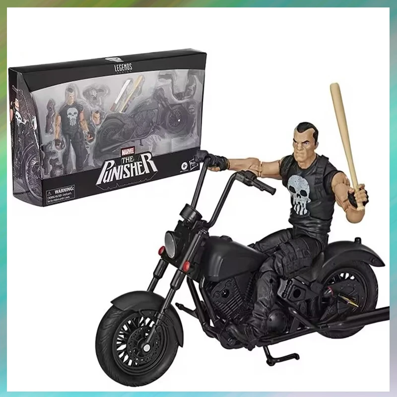 2023 New Marvel Legends Punisher Serie Periferica Figure Anime Action Figure Collection Model Toy Figure Boy Regali Di Natale