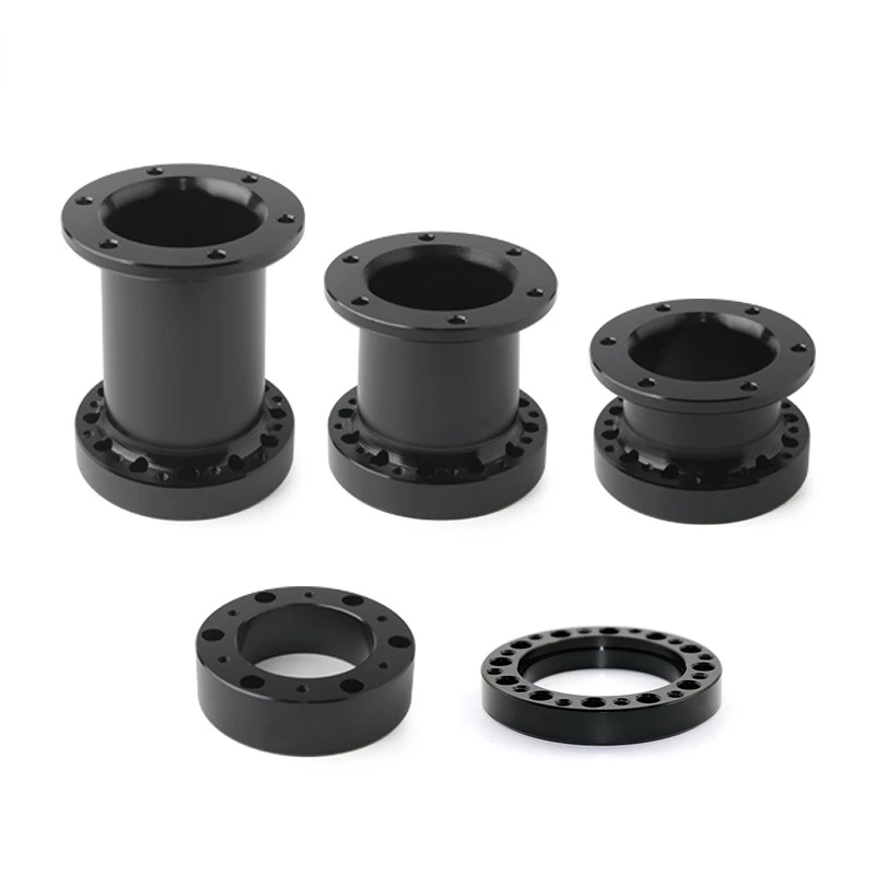 Distanziale Mozzo Volante Universale 12/25/51/76/101 Mm Mozzo Volante Boss Kit Adattatore Distanziale Nero