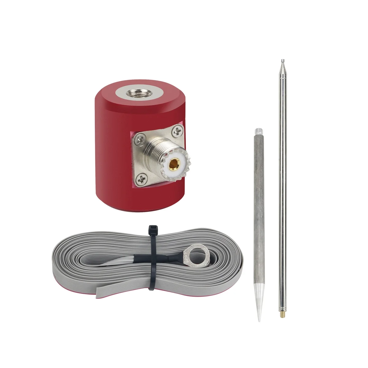Antenna 5M/16.4Ft 14M-30Mhz 300W Hf Qrp In Acciaio Inossidabile Per Radio Usdx
