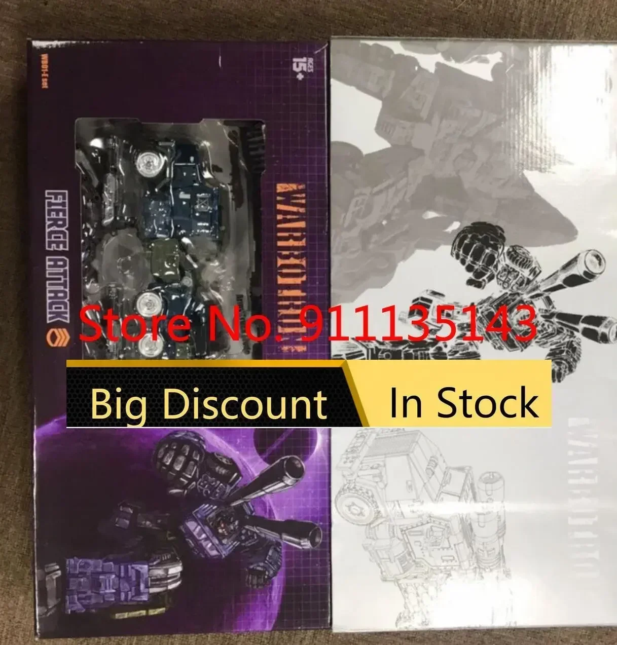 Warbotron Wb01-E Attacco Feroce Bruticus Onslaught In Stock