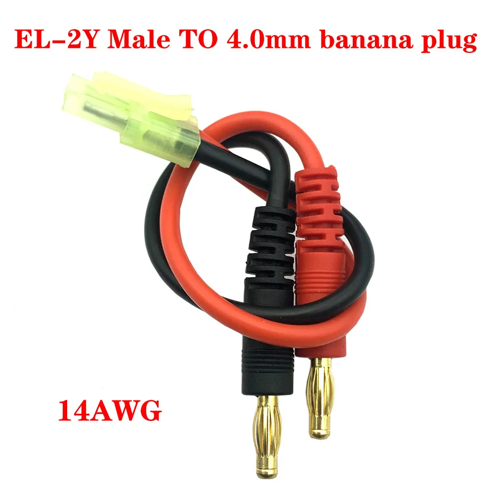 El 4.2Mm T Xt Plug A 4.0Mm Banana Head B6/B6Ac Modelli Uav Lipo Battery Balance Cavo Di Ricarica Dc Power Conversion Wire Adapter