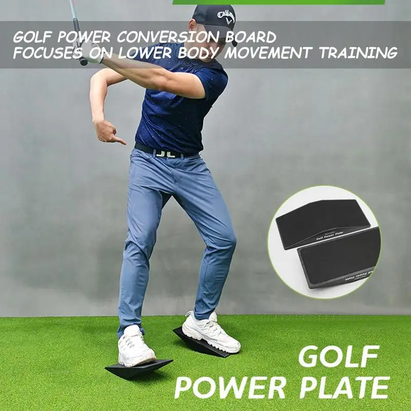 Golf Swing Trainer Golf Power Conversion Plate Gravity Transfer Balance Board Golf Swing Training Aid Trainer Per La Correzione Della Postura