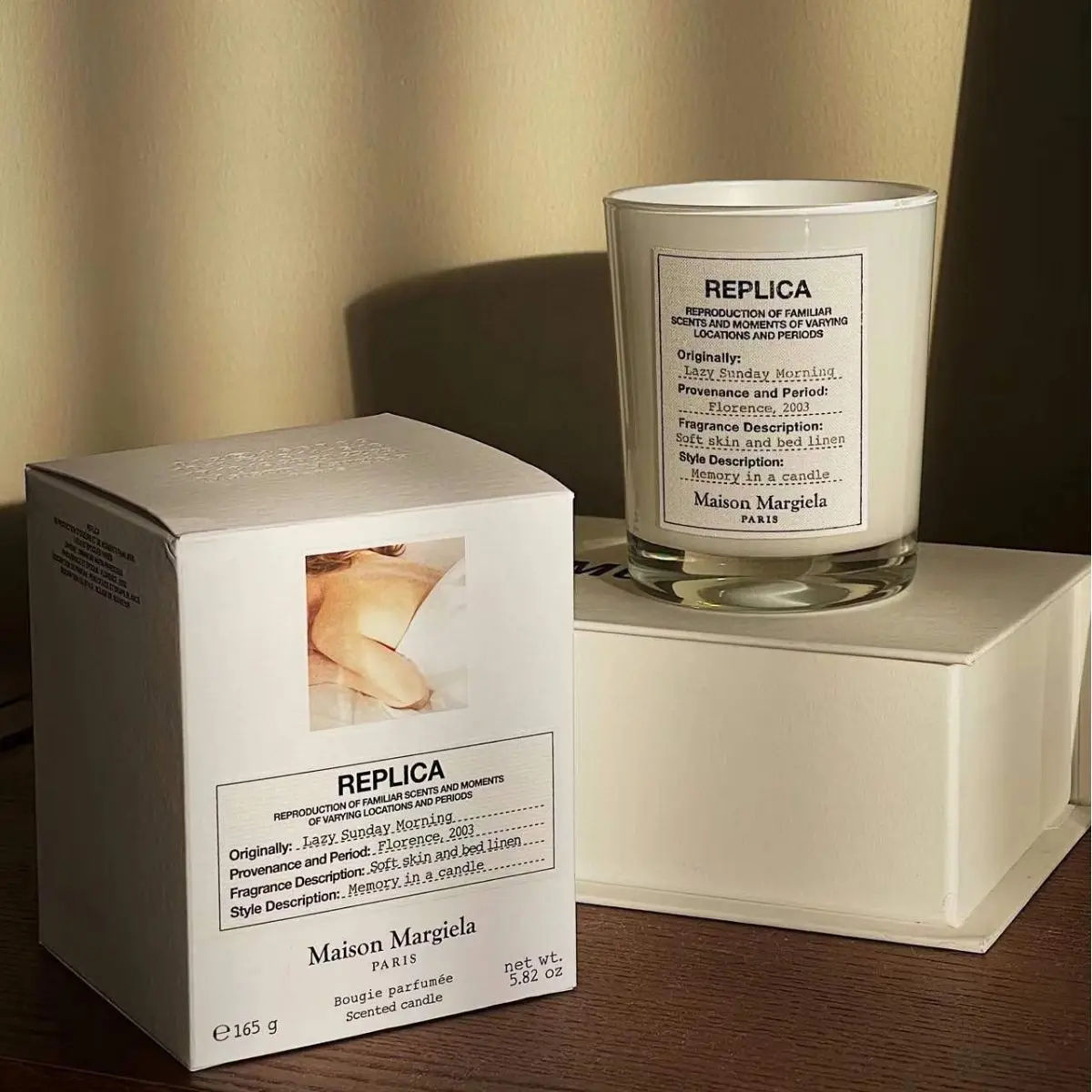 165G Lazy Sunday Morning Candela Profumata Camino Caldo Eau De Parfum Diffusore Per Aromaterapia Ad Aria Casa Camera Da Letto Fragranza Regali