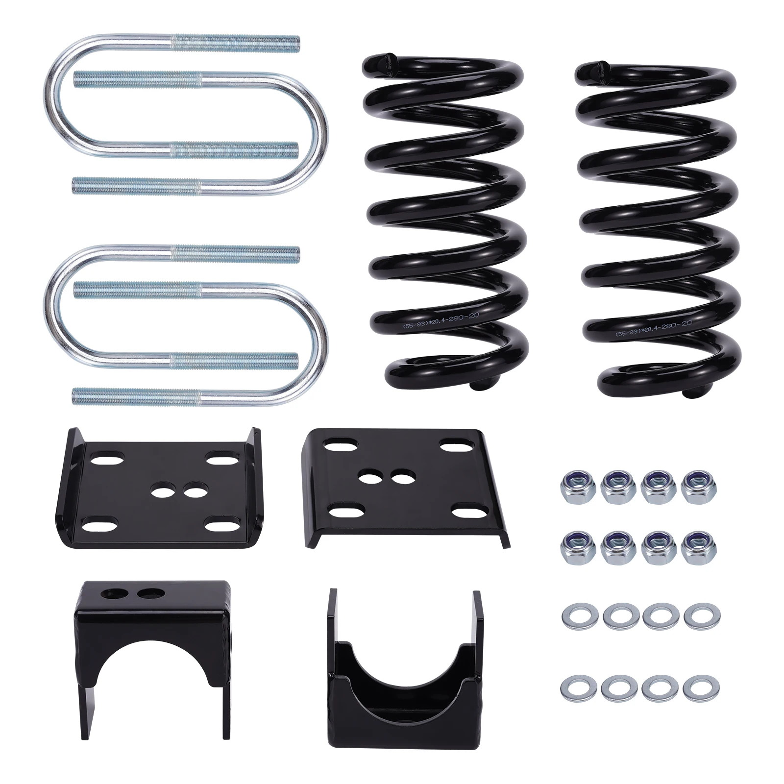 Kit Flip Per Abbassamento A Goccia Anteriore 3 "Posteriore 5" Per Chevy C10 Gmc C15 Jimmy 1973-1987