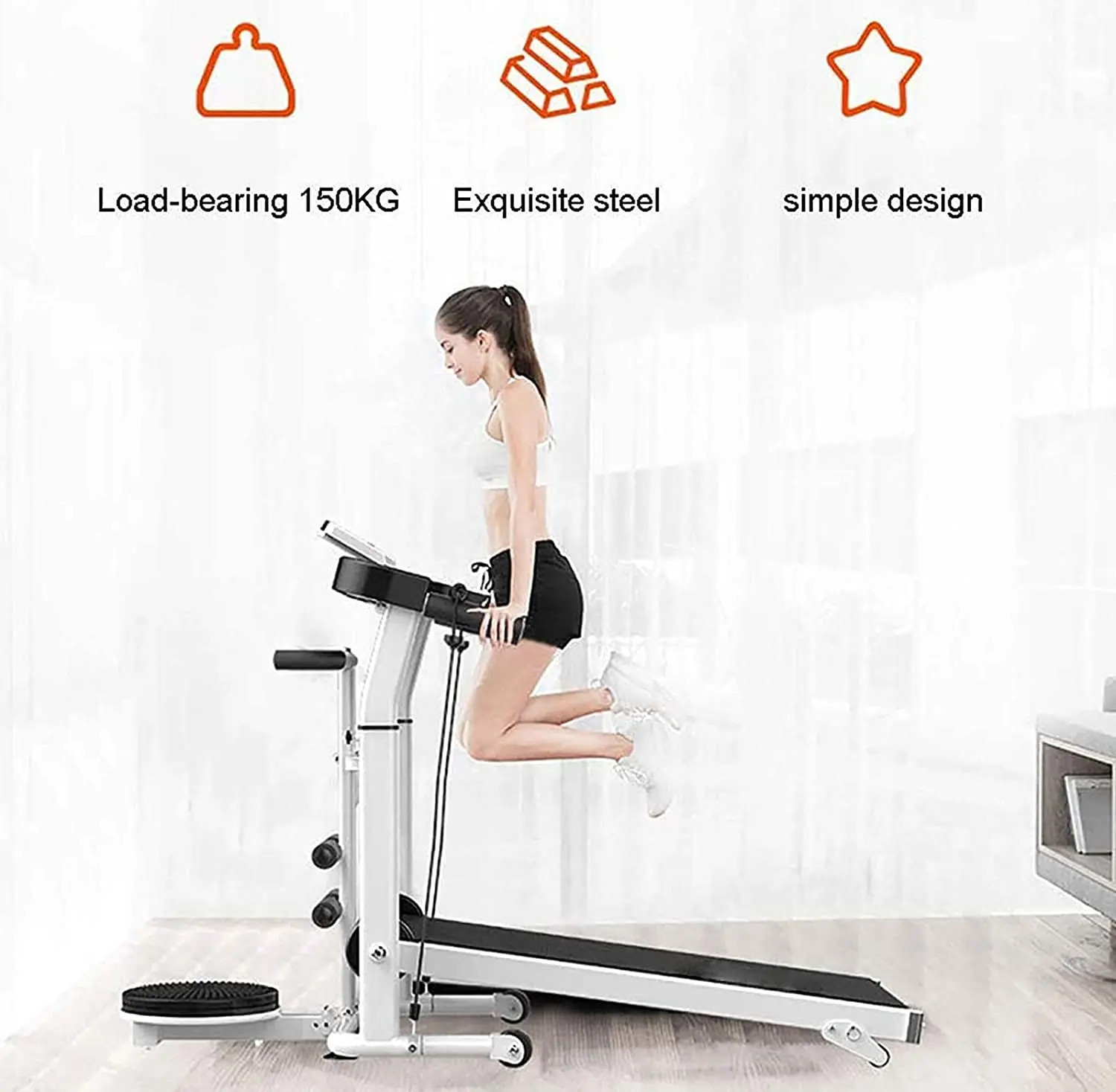 Tapis Roulant, Tapis Roulant Pieghevole, Tapis Roulant Silenzioso