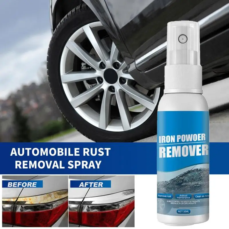 Vernice Antiruggine Per Metallo 30Ml Convertitore Di Ruggine Spray Multifunzionale Per Vernice Spray Antiruggine Per Auto Polvere Per La Manutenzione 