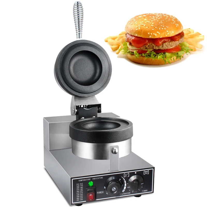Commerciale Ufo Burger Machine Ice Cream Hamburg Maker 110V 220V Gelato Panini Press Semlor Paczki Krapfen Baker