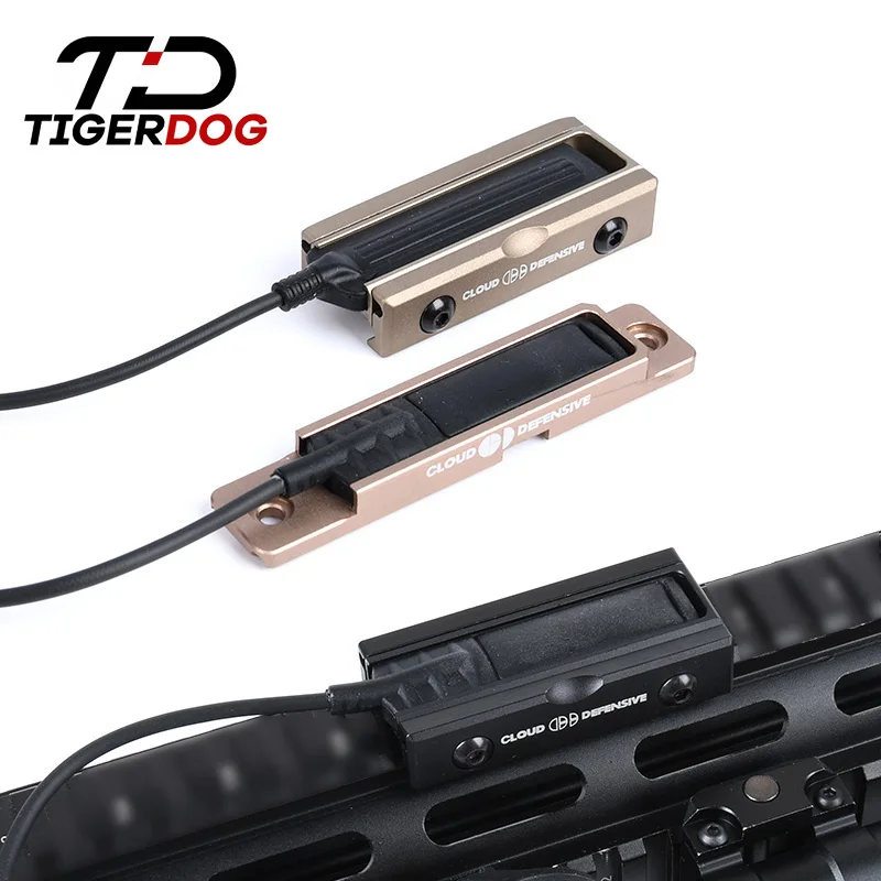 Wadsn Caccia Torcia Sistema Pressostato Pad Slot Airsoft M300 M600 Dbal A2 Pocket Panel Mount M-Lok Keymod Track Tail