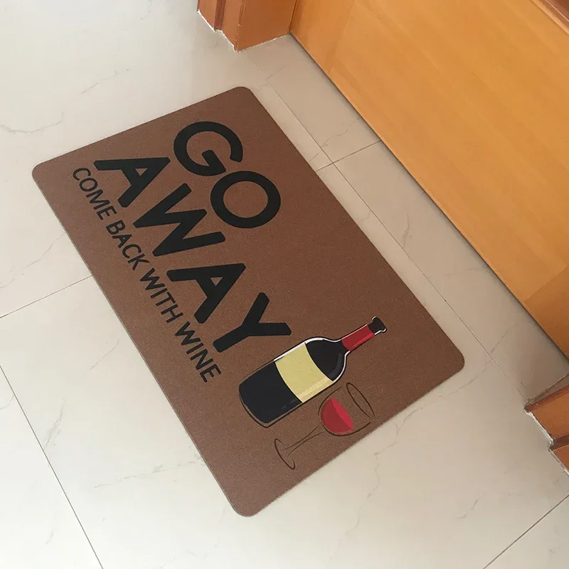 Tappetino Per Porta Personalizzato Tappetino Per Porta Divertente Tappetino Per Ingresso Tappetino Per Porta Divertente Vai Via Torna Con Tappetino An