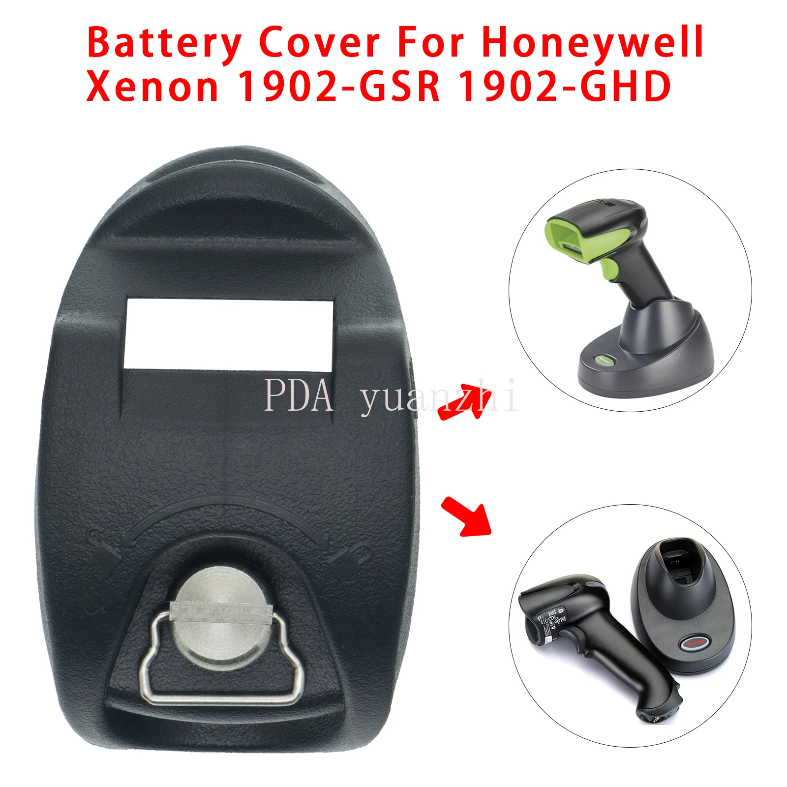 Coperchio Batteria 2 Pezzi Per Modello Honeywell Xenon 1902-Gsr 1902-Ghd, Spedizione Gratuita