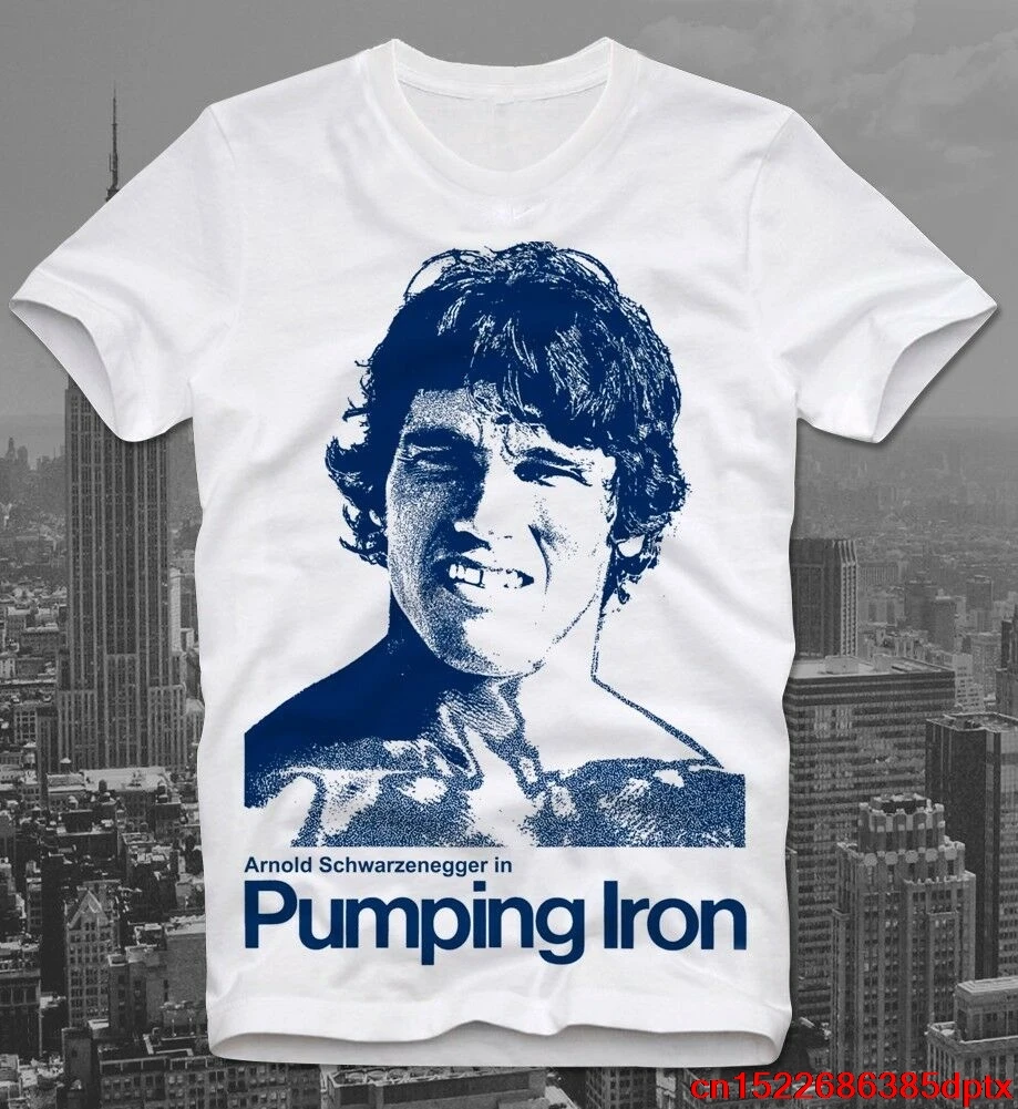 T-Shirt Alexander Schwarzenegger Pompaggio Ferro Body Building Retro Vintage Cult Film