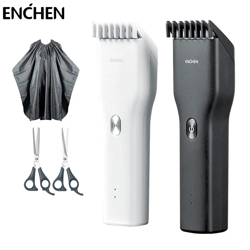 Enchen Boost Hair Trimmer For Men Kids Cordless Usb Ricaricabile Tagliacapelli Elettrico Con Pettine Regolabile