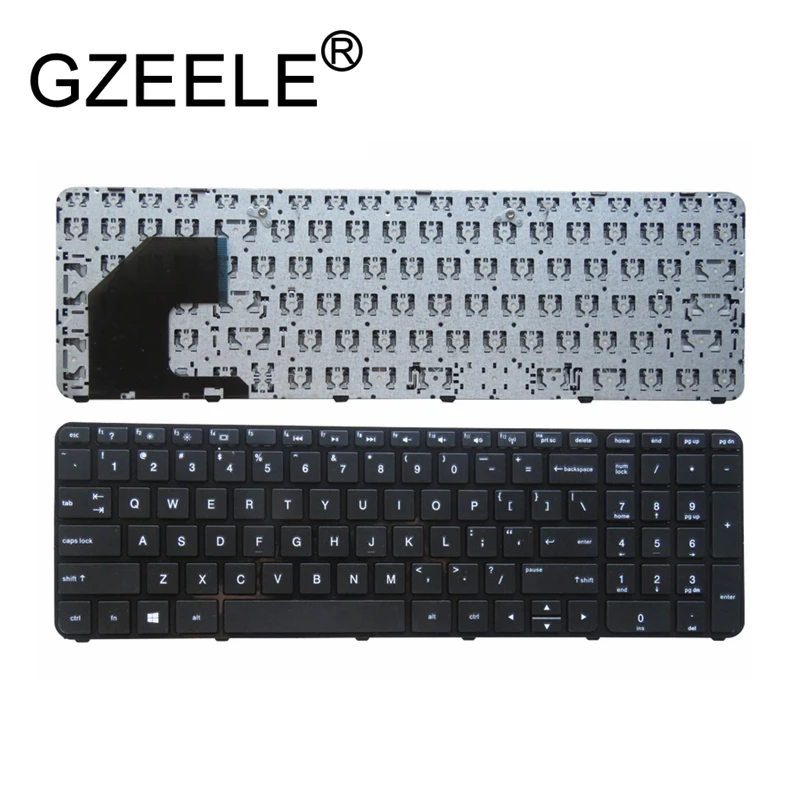 Gzeele Tastiera Per Hp Pavilion Sleekbook 15-B183 15-B 15-B000 15-B100 15T-B 15T-B100 15T-B000 15Z-B 15-B058Sr Inglese Nero Degli Stati Uniti