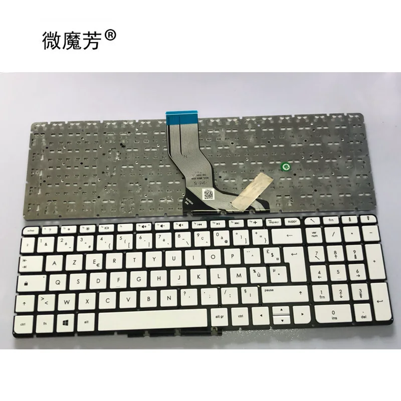 Tastiera Portatile Francese Per Hp Pavilion 15-Au 15-Ab 15-Aq 15-Aw 15-Bk 15-Bc M7-N 17-G 15-Au000 15-Bc000 15-Ak000 15-An 15-An000 F
