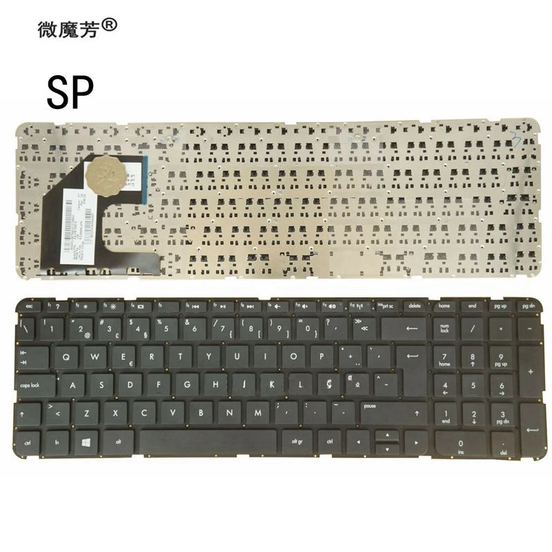 Spagnolo Sp Tastiera Per Hp Pavilion Sleekbook 15-B183 15-B 15-B000 15-B100 15T-B 15T-B100 15T-B000 15Z-B 15-B058Sr