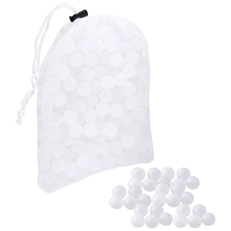 Sous Vide Cooking Balls Bpa Free 20Mm 250 Palline Con Sacchetto Di Asciugatura A Rete Per Fornelli Anova Joule Cottura A Bagno D'Acqua E Sous Vide Co