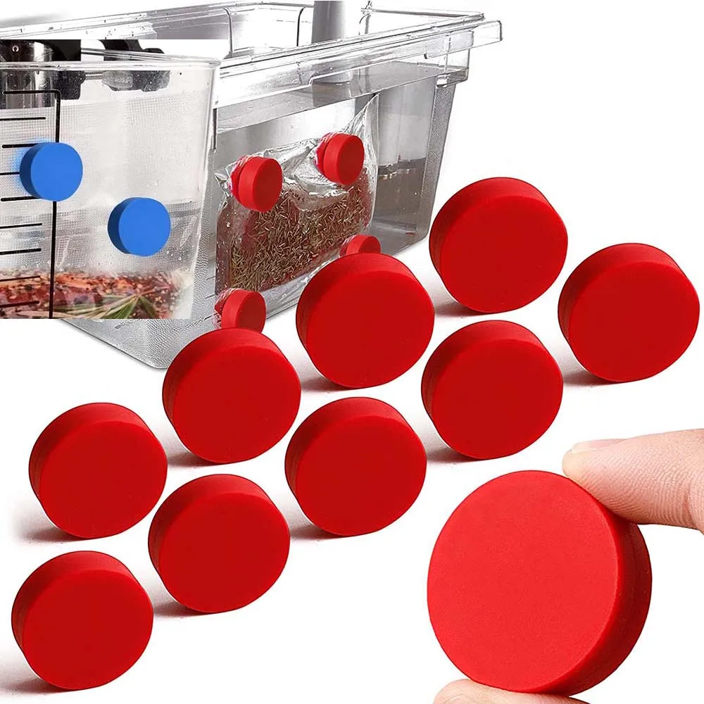 10 Pezzi Sous Vide Weight Magneti Per Sous Vide Pasti Carne E Verdure Rack Sous Vide Accessori In Silicone