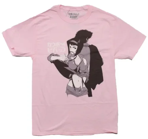 Cowboy Bebop Nuova Maglietta Per Adulti Faye Valentine Mordere Occhiali Da Sole Immagine Maniche Lunghe O Corte