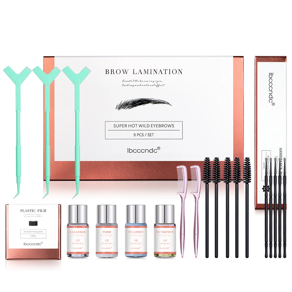 Kit Di Sollevamento Ciglia Pro Kit Di Laminazione Sopracciglia Cheratina Kit Di Sollevamento Ciglia E Sopracciglia Istantanei Fai Da Te Lozione Per So