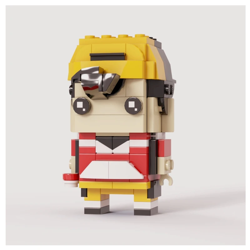 Pokemon Trainer Righello Building Block Mini Action Figure Toys