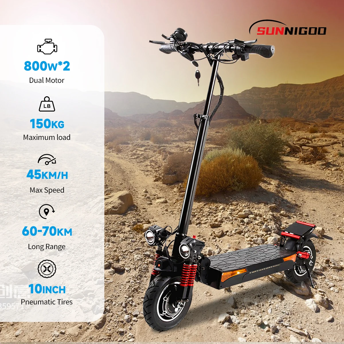 Scooter Elettrico A Due Ruote Da 1600W A Doppio Motore 48V X4 Scooter Per Mobilità Per Adulti Fuoristrada Veloce Spedizione Gratuita Magazzino Ue