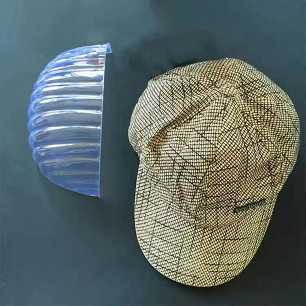 50 Pcs Half Hat Stay Cap Cupola Interna Visiera In Plastica Cappelli Da Baseball Con Visiera Inserto Inserti Supporto Liner Palline Da Baseball Per Ad