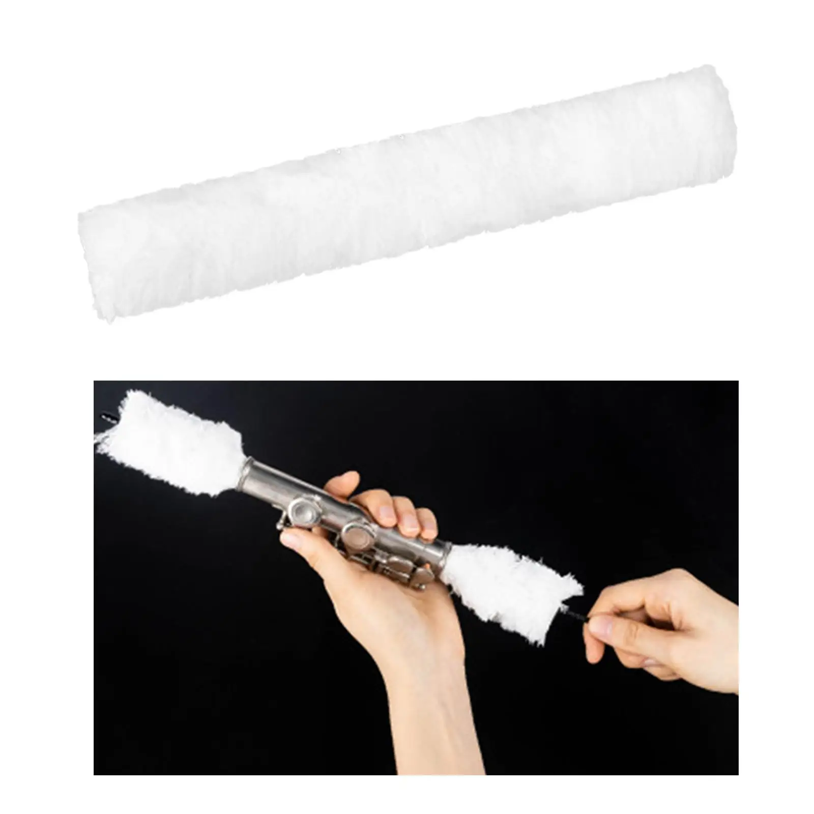 Sax Tromba Brush Durable Soft Clarinetto Cleaner Per Giocatori Clarinetto Piccolo