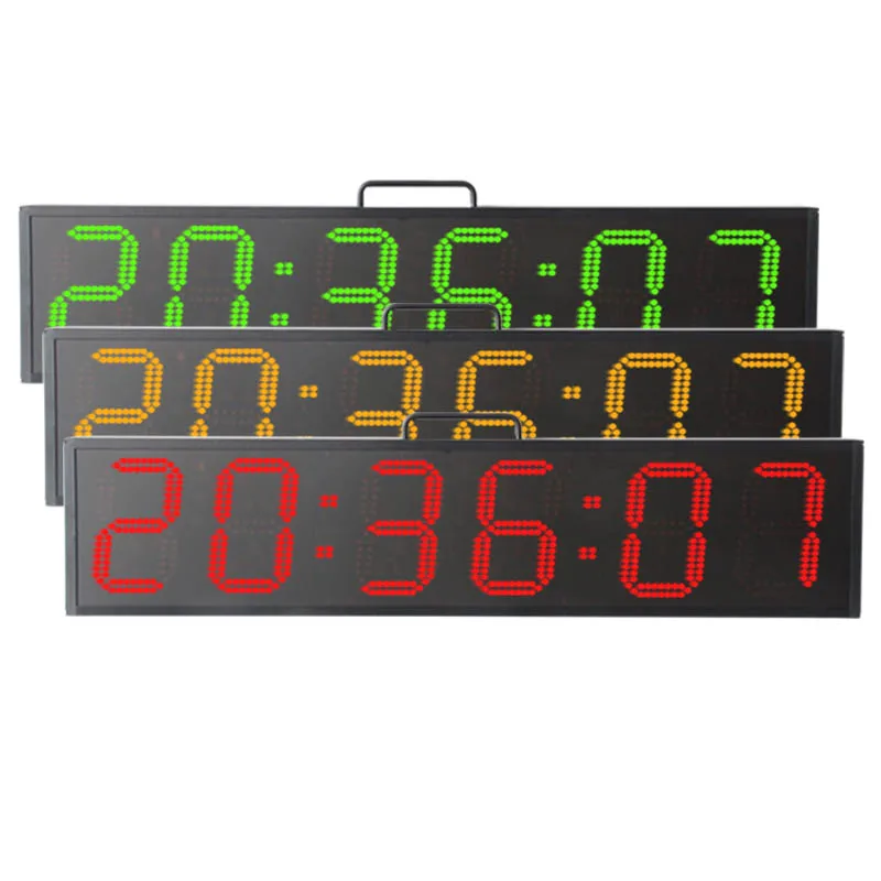 Cheetie Cp030 Led 9 Pollici Giant Double Sided Sports Watch Marathon Outdoor Clock Race Timer