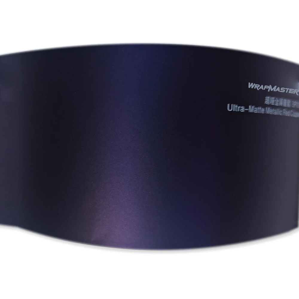 Vernice Protettiva Spray Ultral Matte Metal Flake Vinyl Rivestimento In Fibra Di Carbonio Viola Scuro