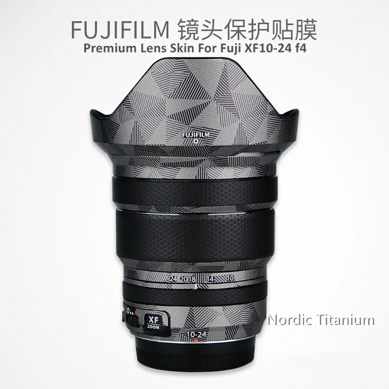 Xf10-24 Lens Skin Per Fuji Xf10-24 F4R Lens Decal Guard Wrap Film Antigraffio Coat Wrap Cover Case