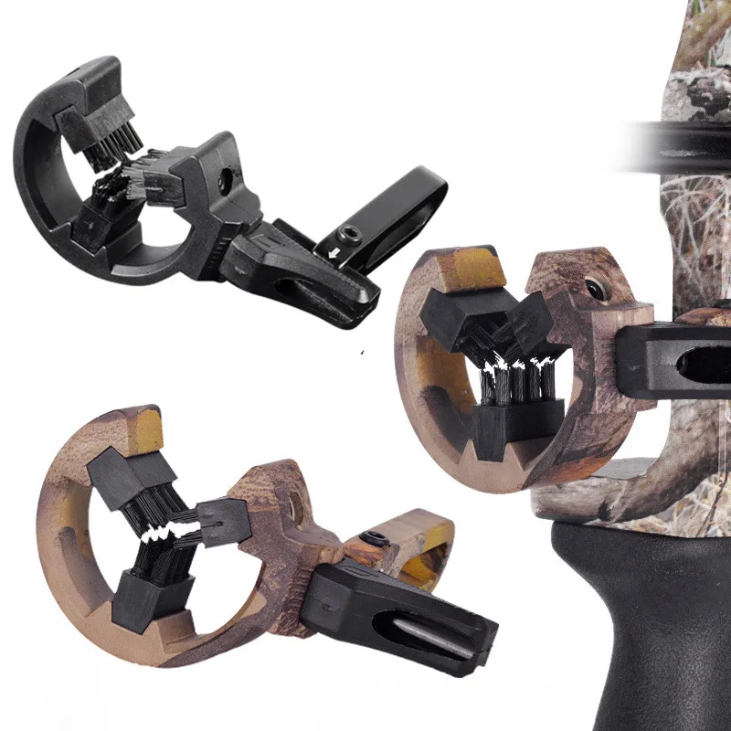 Camo/Black Arrow Rest In Tp811 Per Arco Composto Tiro Con L'Arco Pennello Cattura Freccia Resto Con 3 Pennelli Accessorio Per Arco Da Tiro